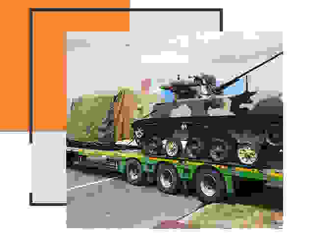 Перевозка военной техники в Канаше